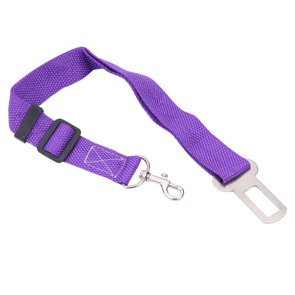 Dog Safety Belt, Dog Cat Car Safety Belt Adjustable Leash Vehicle Seat Belt