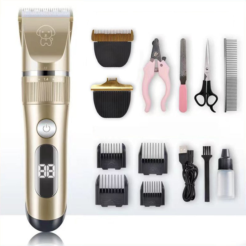 Dog Hair Clippers, New Dog Hair Clippers Electric Dog Cat Clipper Shaver Grooming Kit