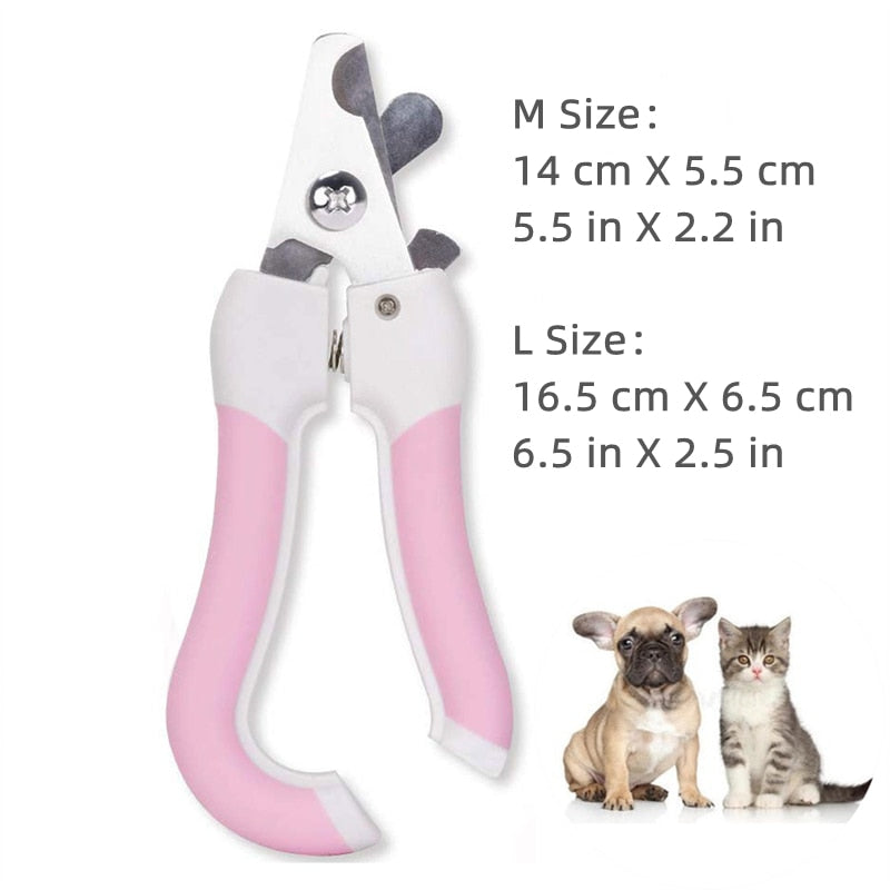 Professional Pet Nail Clipper with Safety Guard